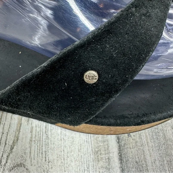 UGG Women's Azure Wedge Platform Thong Slide Sandals #133 - Picture 4 of 12